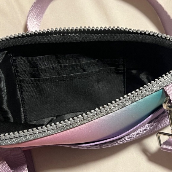 ALANI NU CROSSBODY TRAVEL BAG RAINBOW TYE DYE PINK BLUE SIZE SMALL - Picture 6 of 9